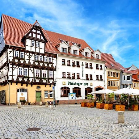 Hotel-Restaurant Thueringer Hof Bad Frankenhausen Exteriör bild