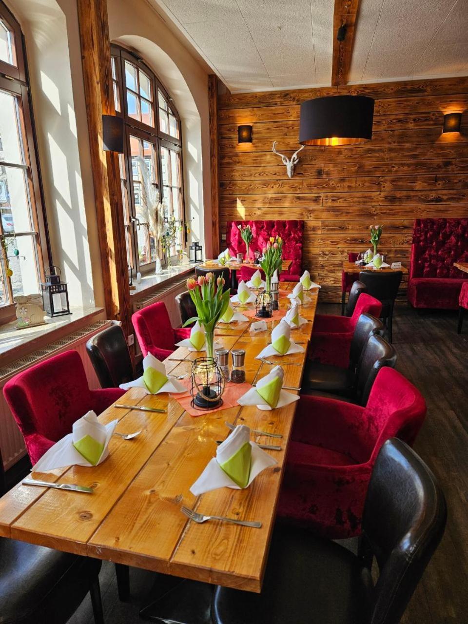 Hotel-Restaurant Thueringer Hof Bad Frankenhausen Exteriör bild