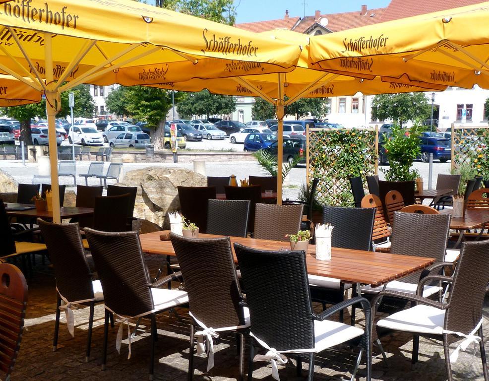 Hotel-Restaurant Thueringer Hof Bad Frankenhausen Exteriör bild