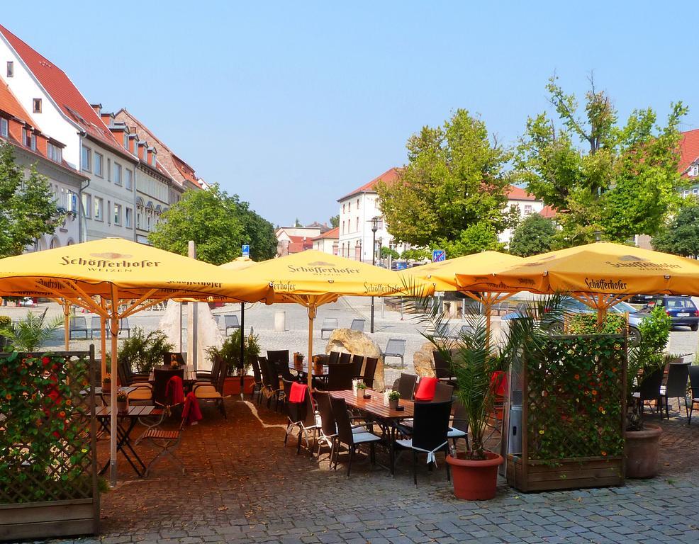 Hotel-Restaurant Thueringer Hof Bad Frankenhausen Exteriör bild