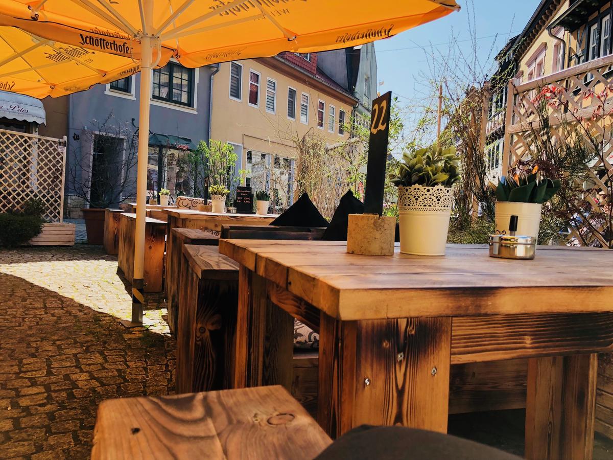 Hotel-Restaurant Thueringer Hof Bad Frankenhausen Exteriör bild